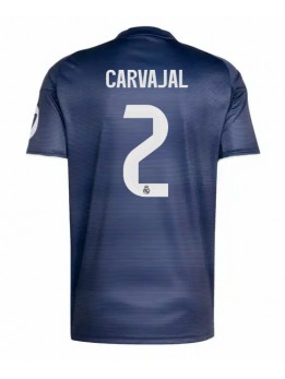 Billige Real Madrid Daniel Carvajal #2 Bortedrakt 2025-26 Kortermet